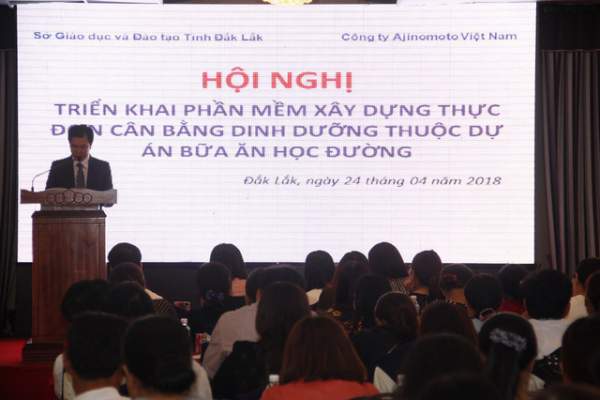 Các trường tiểu học bán trú ở Đắk Lắk tiếp cận phần mềm Dự án Bữa ăn học đường 1