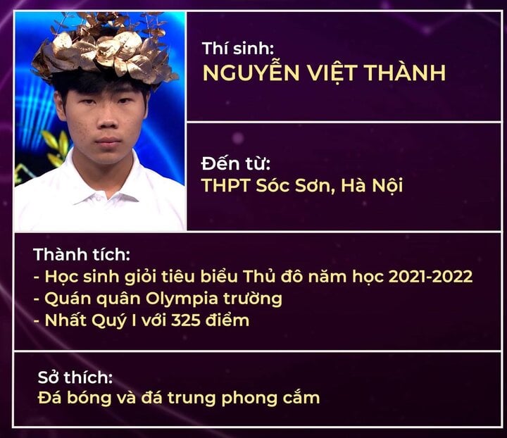 Hành trình vào chung kết của nam sinh điểm số cao kỷ lục Olympia 2023 - Ảnh 3.