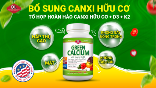 Canxi mát cho mẹ bầu: Gọi tên Green Calcium của Olympian Labs đến từ Mỹ - Ảnh 2.