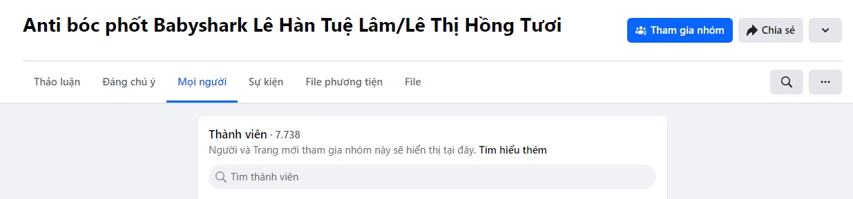 Bất ngờ xuất hiện nhóm anti Shark Tuệ Lâm, hơn 7k người tranh cãi về tên thật của nữ &quot;cá mập&quot;- Ảnh 1.