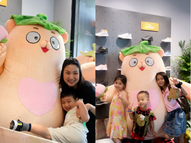 Xuất hiện Mascot Gấu Chú Tâm khiến các bạn nhỏ thích mê - Ảnh 5.