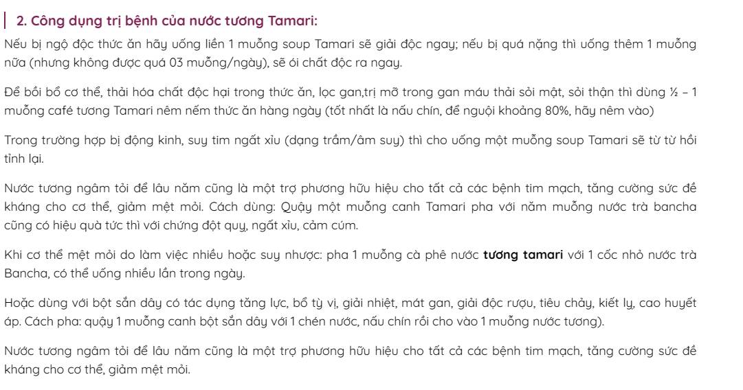 Nước tương Tamari và những lời quảng cáo thổi phồng công dụng chữa bệnh, kể cả đột quỵ, tim mạch- Ảnh 5.