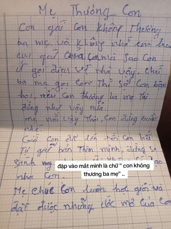 Nhận thùng đồ ăn đầy ắp từ mẹ, con gái sững sờ phát hiện tâm thư giấu bên trong: &quot;Con không thương ba mẹ...&quot; - Ảnh 1.